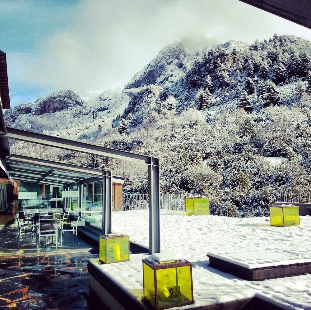 Hotel Santa Cristina Petit Spa Canfranc Ngoại thất bức ảnh